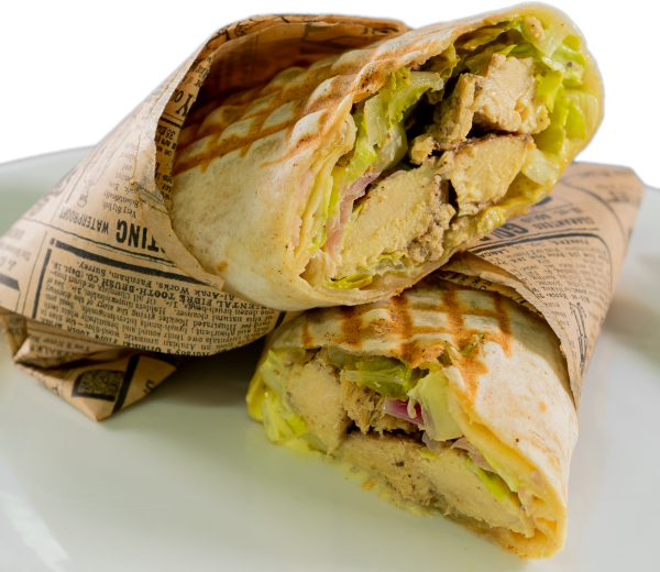 Burrito pollastre al curry