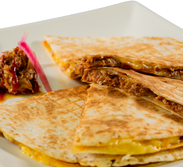 Quesadilla pulled pork