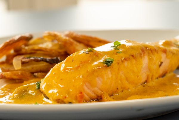 Salmón al curry de coco - Imatge 2
